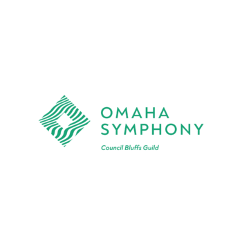 Omaha Symphony Logo Horizontal Council Bluffs Guild Jade 05