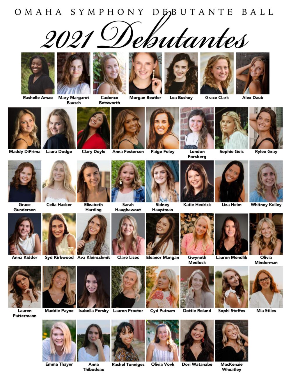 2021 Debutante Photoboard 6 18 21