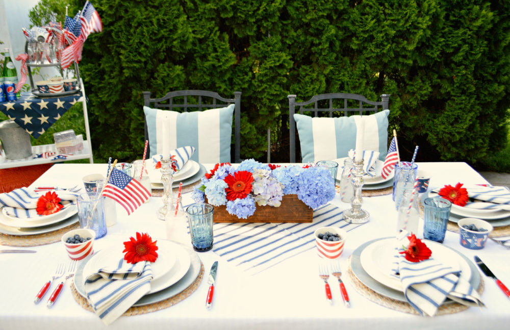 Patriotic Tablescape